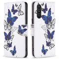 BF Samsung Galaxy A34 5G cover with a strap - Butterflies — BF