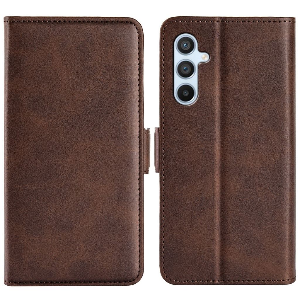 Magnetic Samsung Galaxy A54 5G cover - Dark brown — Magnetic