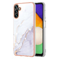 Samsung Galaxy A34 5G case in marble - White