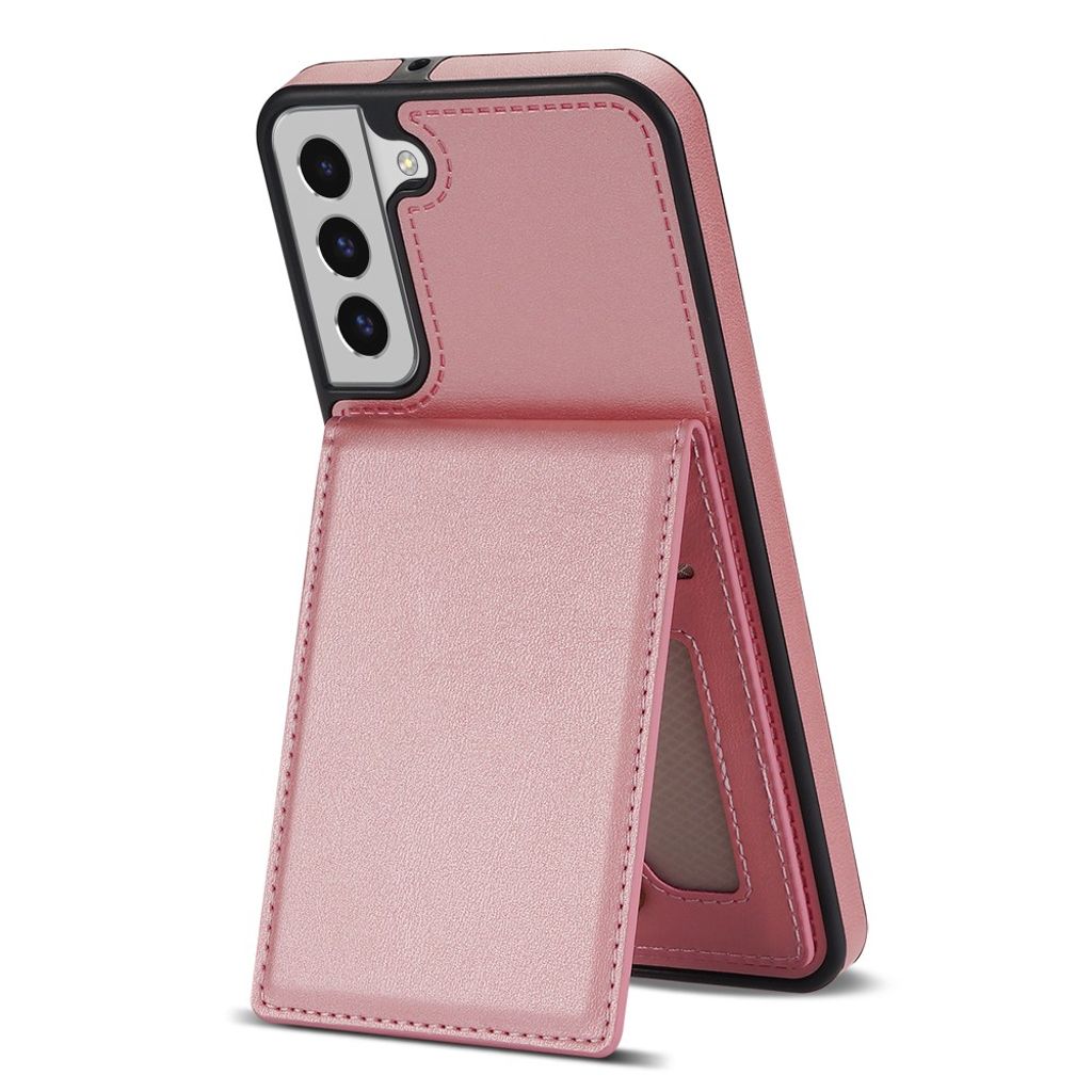 Samsung Galaxy S23 Case with 4 card slots - Pink