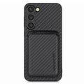 Samsung Galaxy S23 case with a card slot - Black