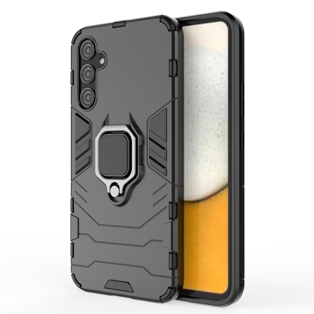 Samsung Galaxy A34 5G case with a ring - Black