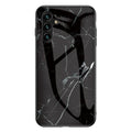 Samsung Galaxy A54 5G case in marble - Black — Samsung