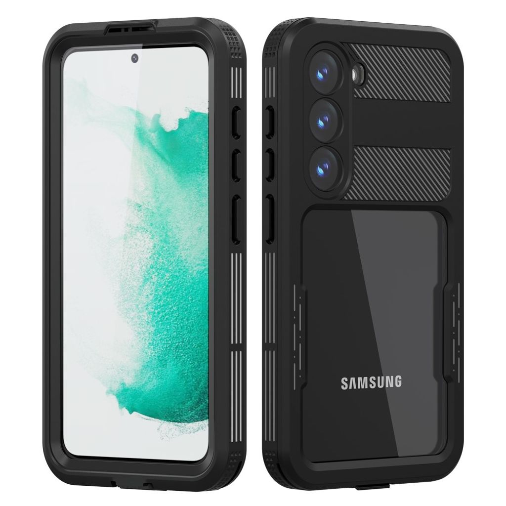 REDPEPPER Waterproof Samsung Galaxy S23 Case - Black — REDPEPPER