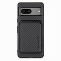 Google Pixel 7A 5G case with a card holder - Black