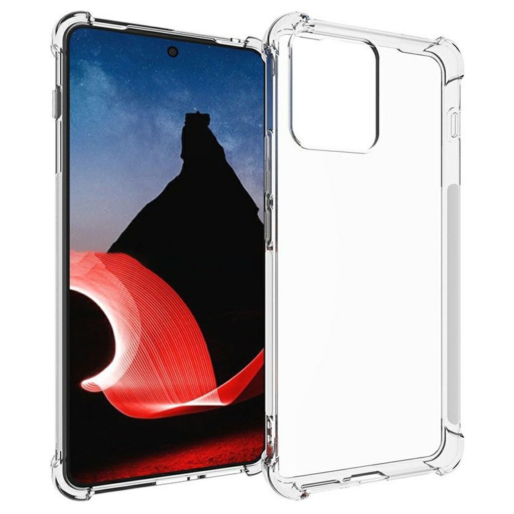 Shockproof Motorola ThinkPhone 5G case - Transparent