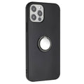 IPhone 12 Pro Max case with a ring - Black