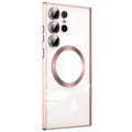 Samsung Galaxy S23 Ultra Qi-compatible Case with Lens Protector - Pink — Samsung