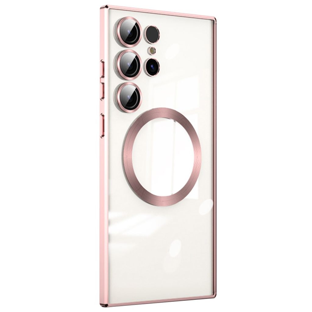 Samsung Galaxy S23 Ultra Qi-compatible Case with Lens Protector - Pink — Samsung