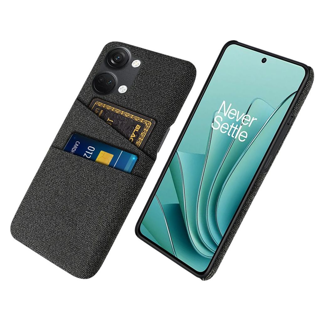 OnePlus Nord 3 5G case with two card slots - Black — Övrigt