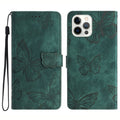 IPhone 13 Pro cover with a butterfly print - Green — Övrigt