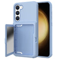 Samsung Galaxy S23 Case with card slot - Light Blue