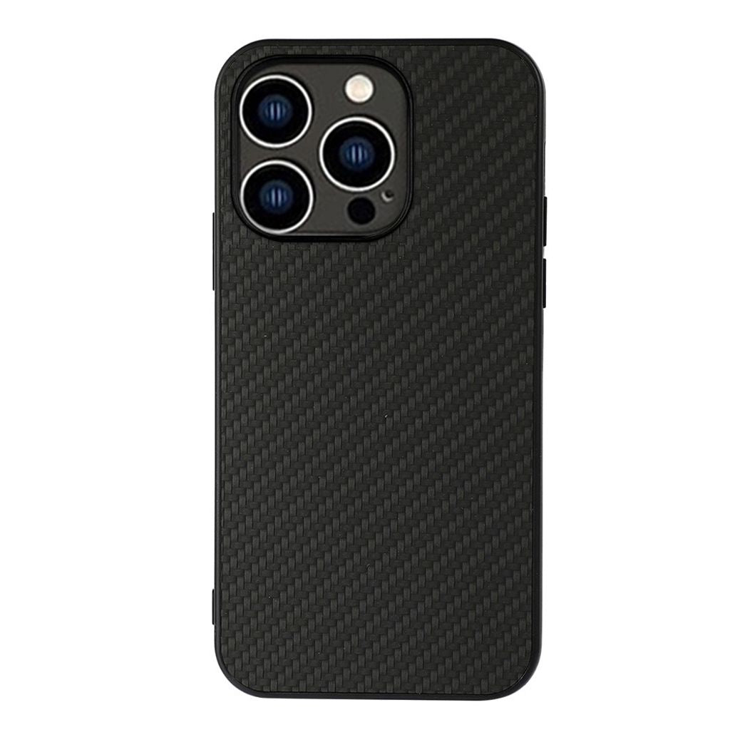 iPhone 15 Pro case in carbon fiber - Black