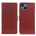 Anti-scratch iPhone 15 Plus cover - Brown