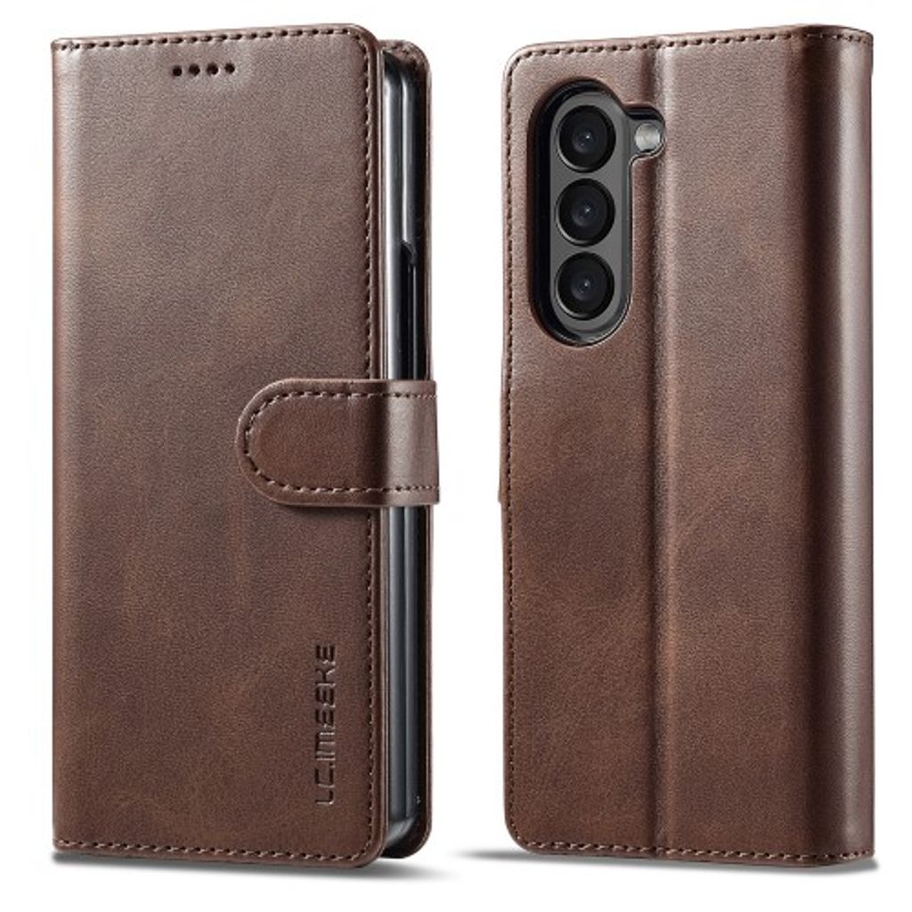 LC.IMEEKE Samsung Galaxy Z Fold5 5G cover - Brown — LC.IMEEKE