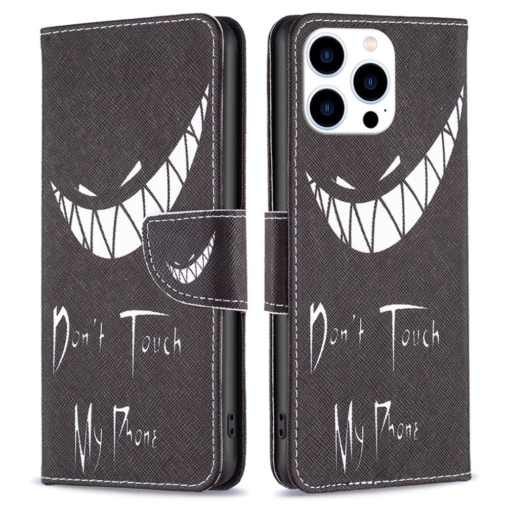 iPhone 15 Pro cover with print - Don`t Touch My Phone, Smile — Övrigt
