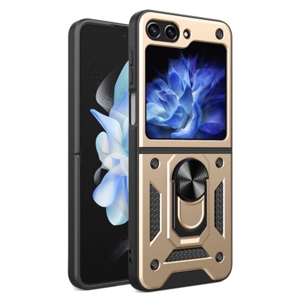 Shockproof Samsung Galaxy Z Flip5 5G case - Gold