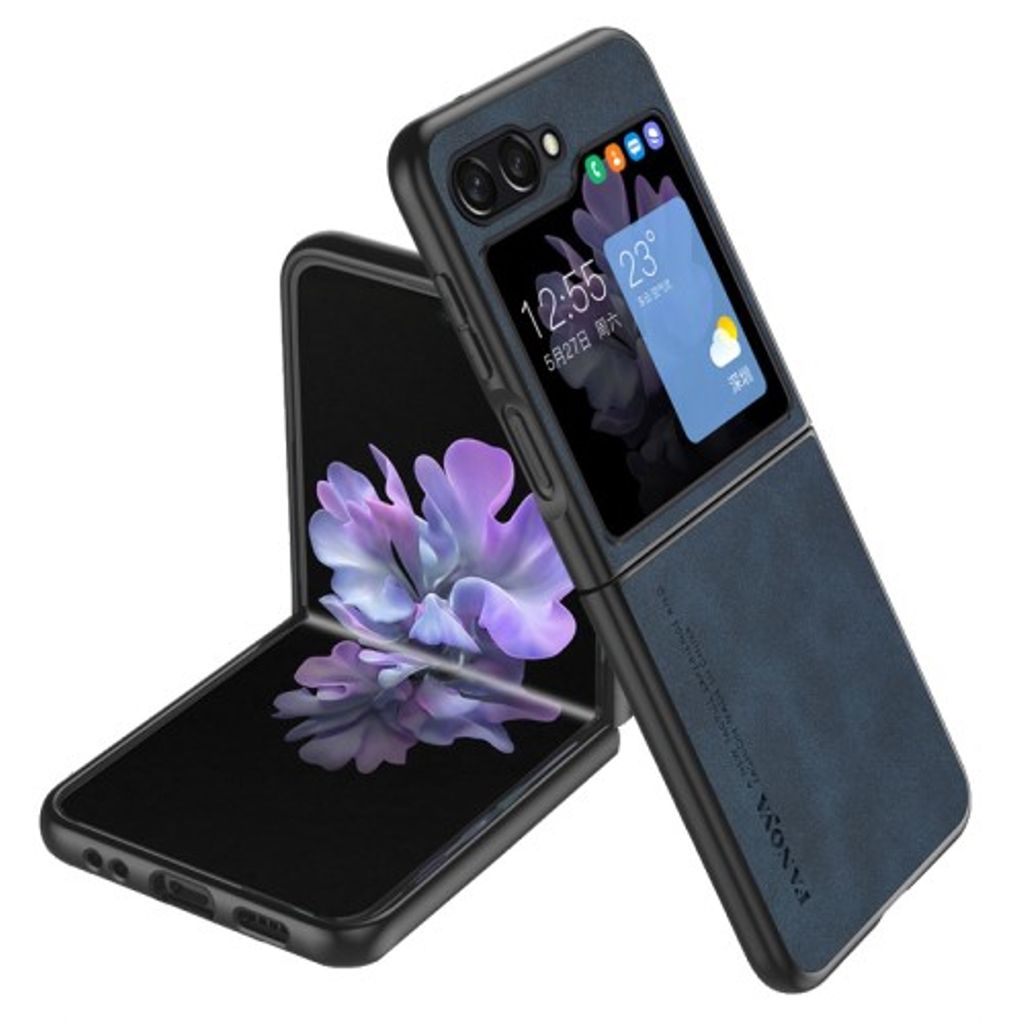Soft Samsung Galaxy Z Flip5 5G case - Dark blue — Övrigt