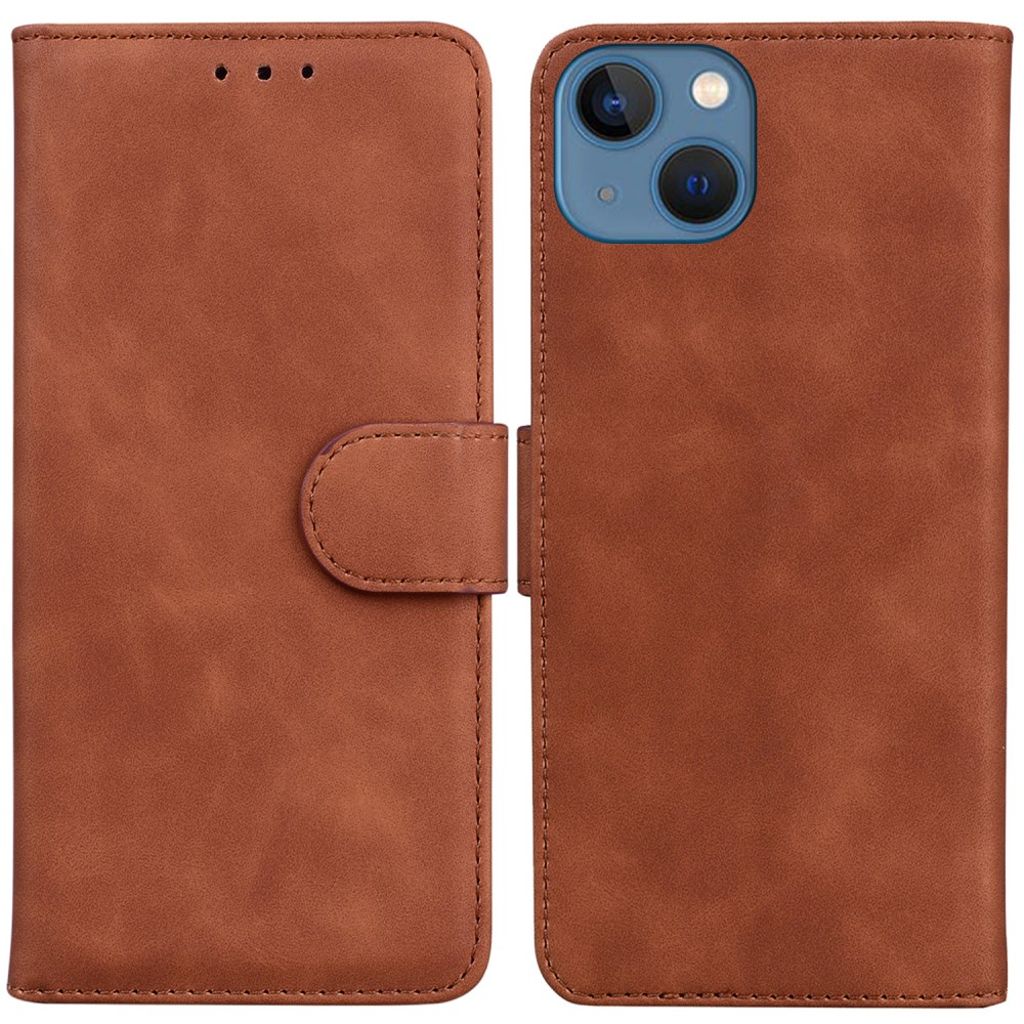 Practical iPhone 15 Plus cover - Brown — Practical