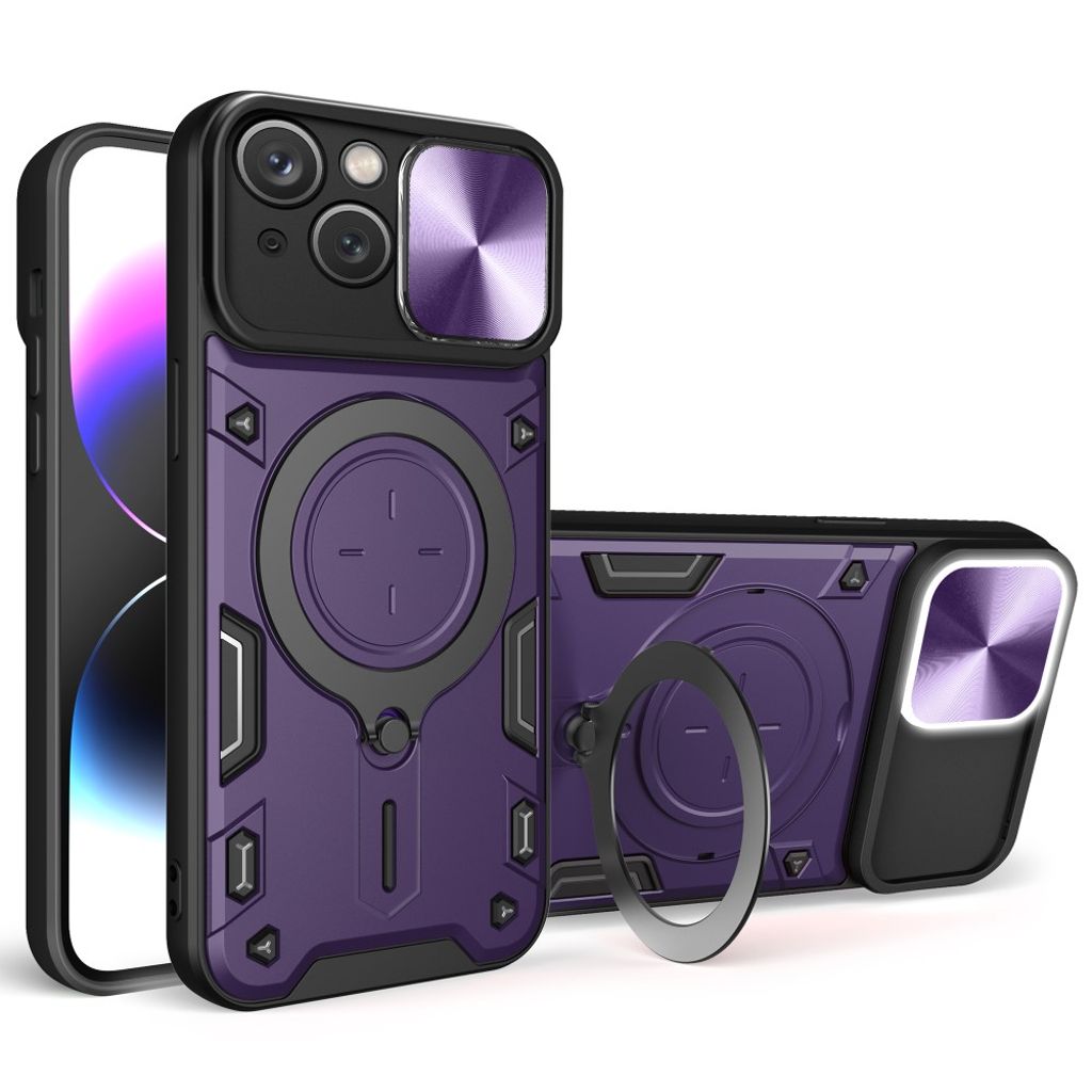 Rotatable iPhone 15 case - Purple — Rotatable