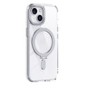IPhone 15 Plus case with a stand - Transparent — Övrigt