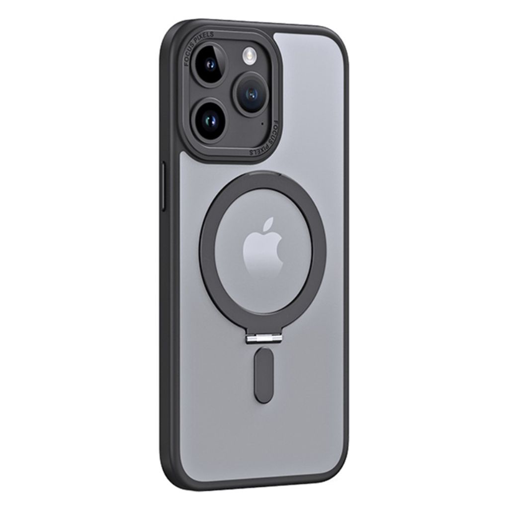 Matte iPhone 15 Pro Max case - Magsafe- Black — Matte