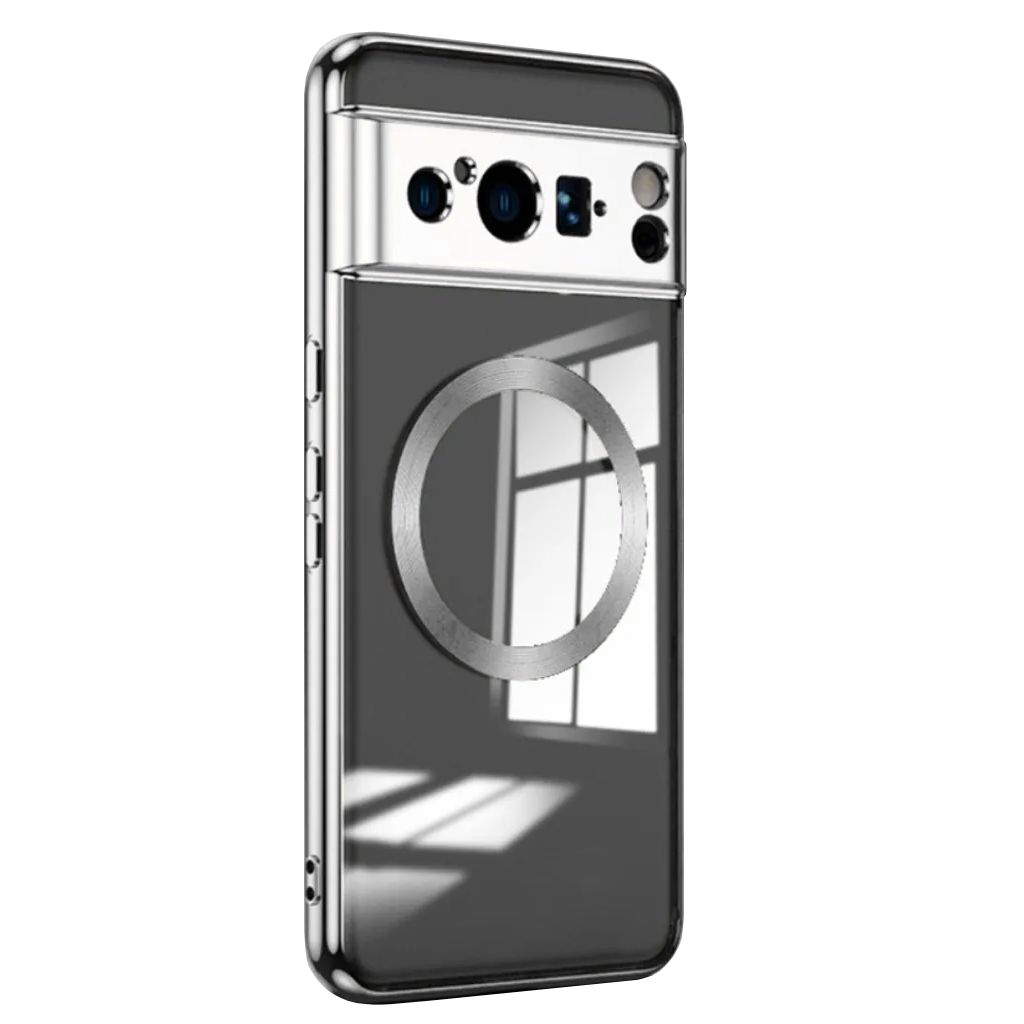 Google Pixel 8 Pro MagSafe Compatible Case - Silver