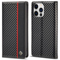 LC.IMEEKE iPhone 15 Pro wallet cover - Black — LC.IMEEKE
