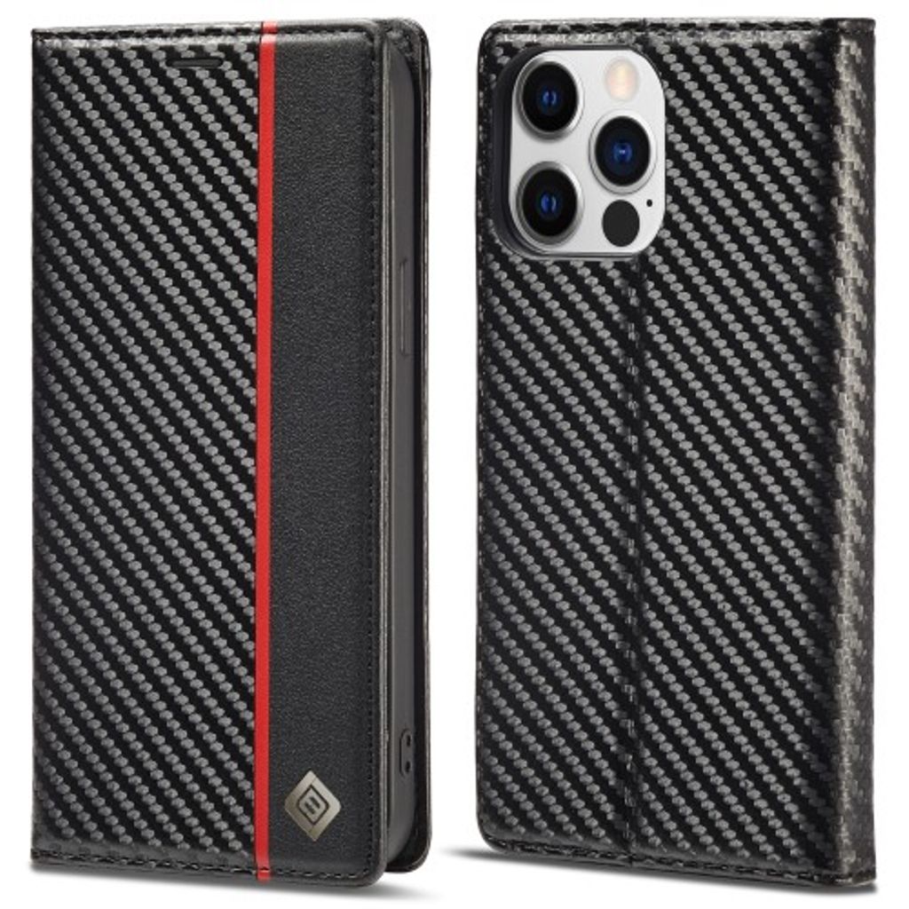 LC.IMEEKE iPhone 15 Pro wallet cover - Black — LC.IMEEKE