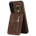 Samsung Galaxy S23 Wallet Case with Ring Holder - Brown — Samsung