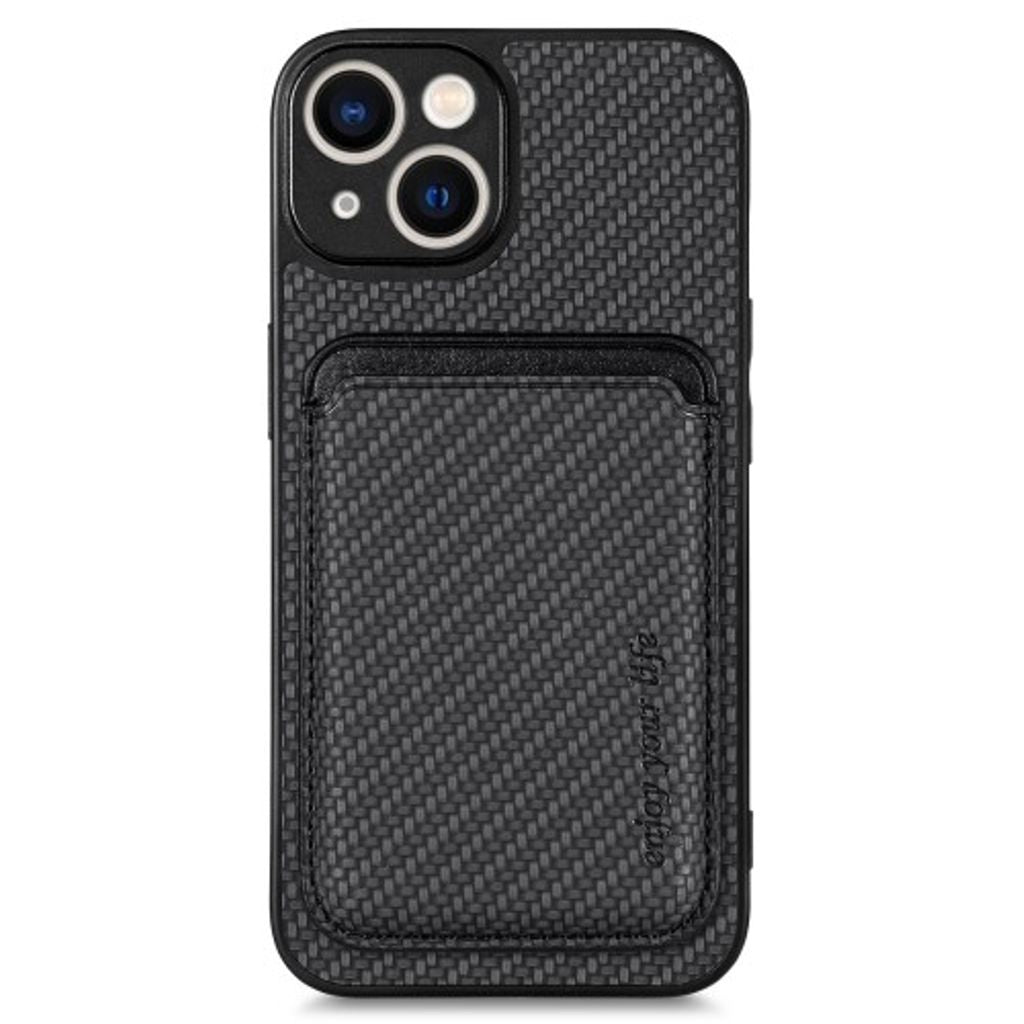 iPhone 15 carbon fiber case - Black — Övrigt
