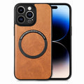 iPhone 15 Pro Max Case with MagSafe Support - Brown
