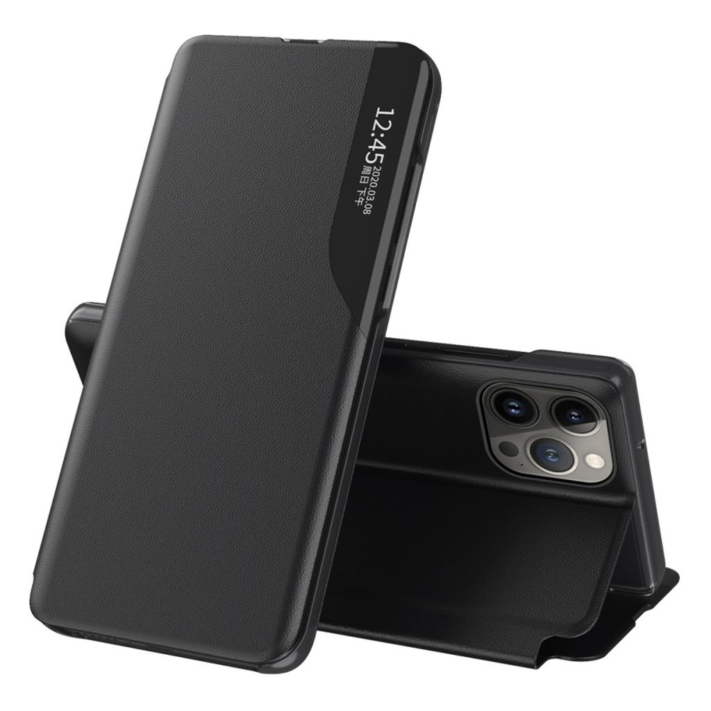 iPhone 15 Pro Max Cover with Window Design - Black — Övrigt