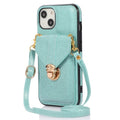 iPhone 15 case with a card slot - Green — Övrigt