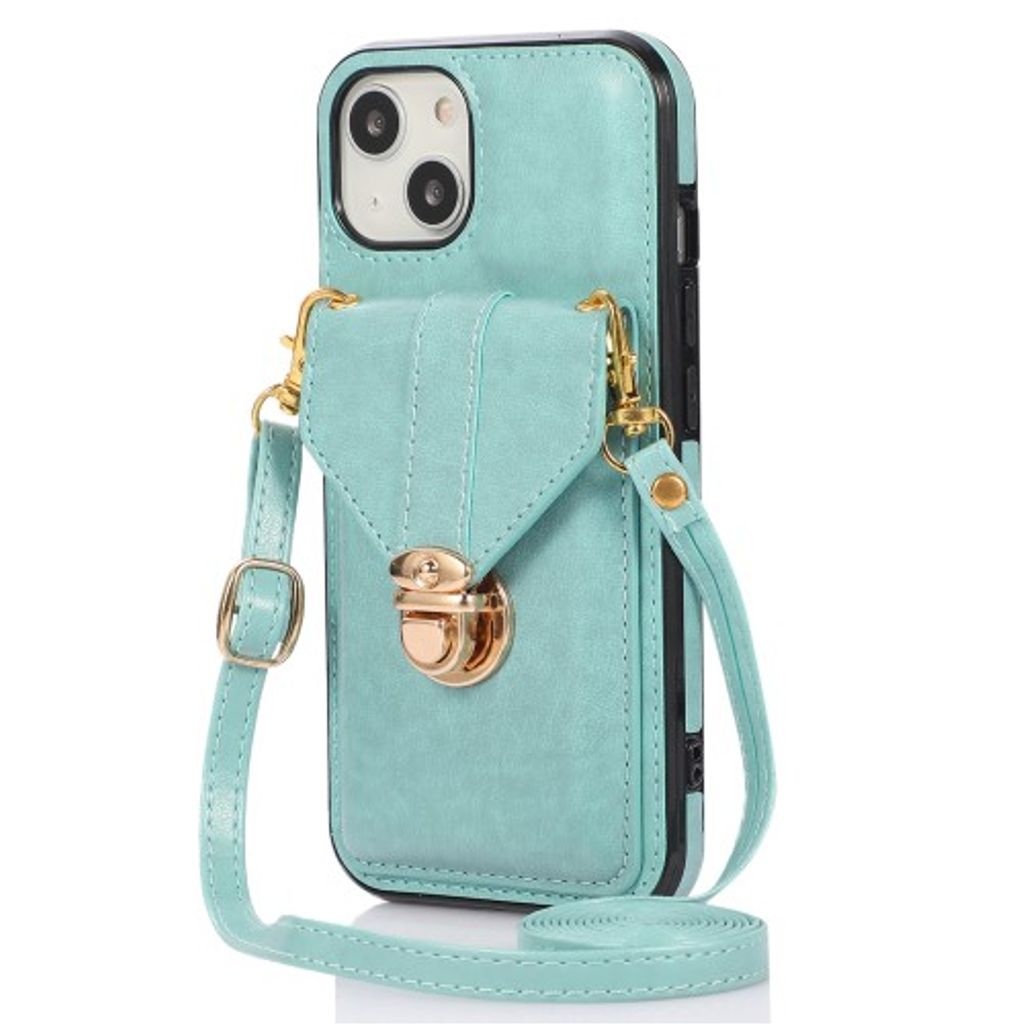 iPhone 15 case with a card slot - Green — Övrigt