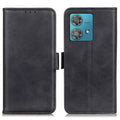 Motorola Edge 40 Neo 5G Cover in PU Leather - Black — Övrigt