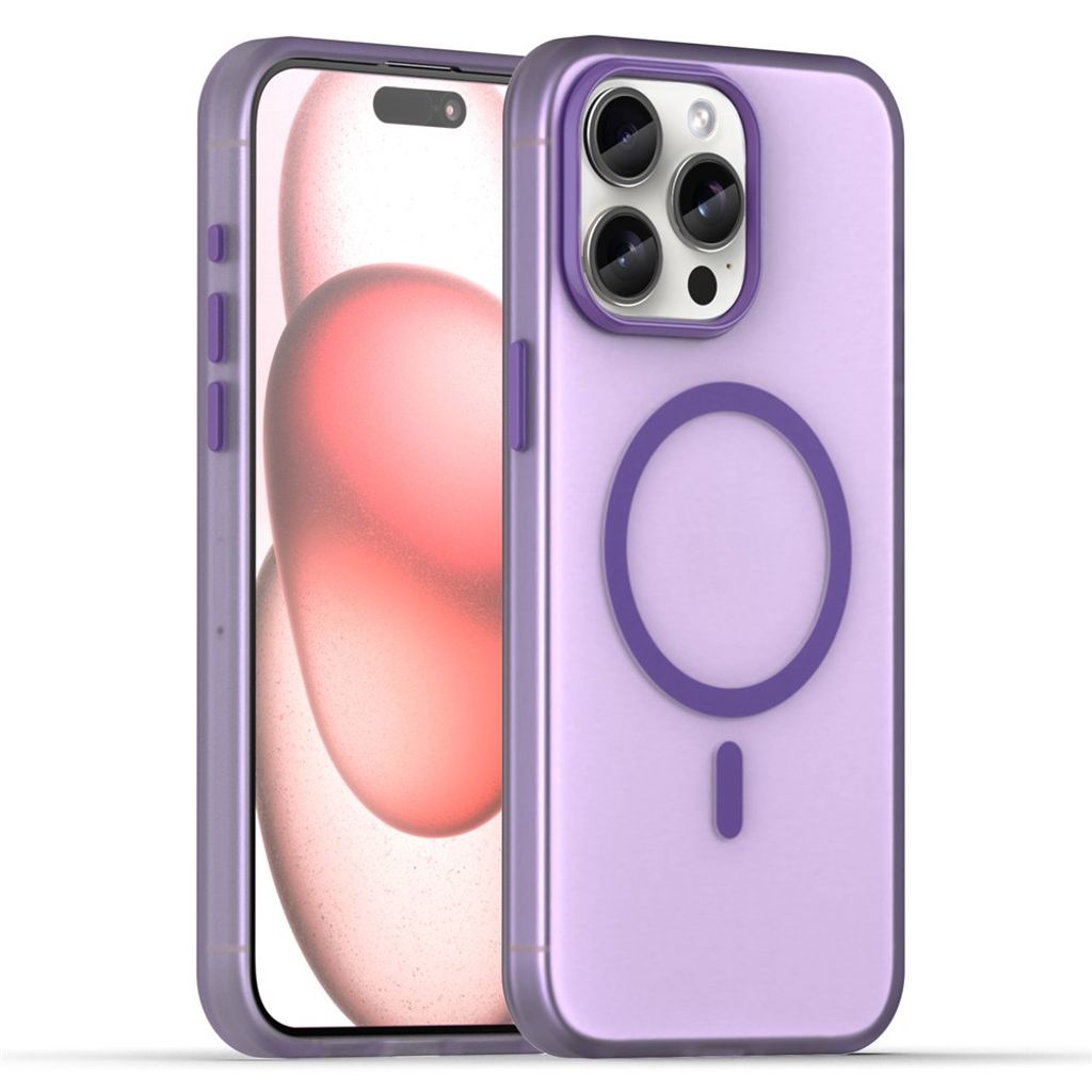 iPhone 15 Pro Max Case with MagSafe - Dark Purple — Övrigt