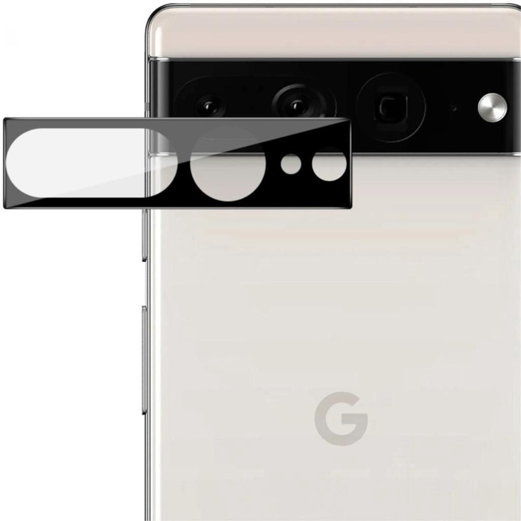 IMAK Google Pixel 7 Pro lens protector in tempered glass - Black — IMAK