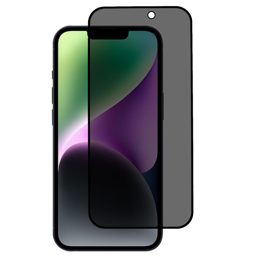 iPhone 15 Plus Matte Privacy Screen Protector - Black — Övrigt