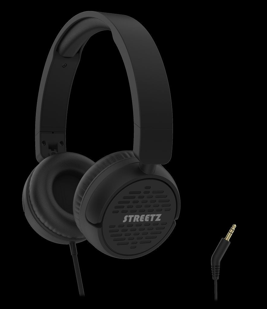 Streetz H110 headphones On-ear 3.5mm – black — STREETZ
