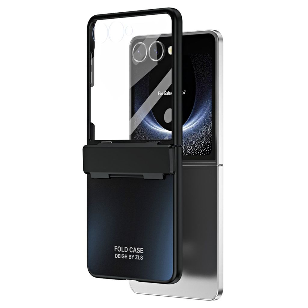 Samsung Galaxy Z Flip7 5G Case with Screen Protector - Black