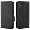 Samsung Galaxy Xcover 6 Pro 5G PU Leather Stand cover - Black — Samsung