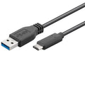 USB 3.0-Cable, USB-C,3.0, 1m , Black