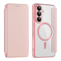 Samsung Galaxy S26 Wallet Cover Card Holder RFID Blocking – Pink — Samsung