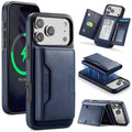 MAGKING iPhone 18 Pro Max/17 Pro Max MagSafe Case with Removable Wallet - Blue — MAGKING