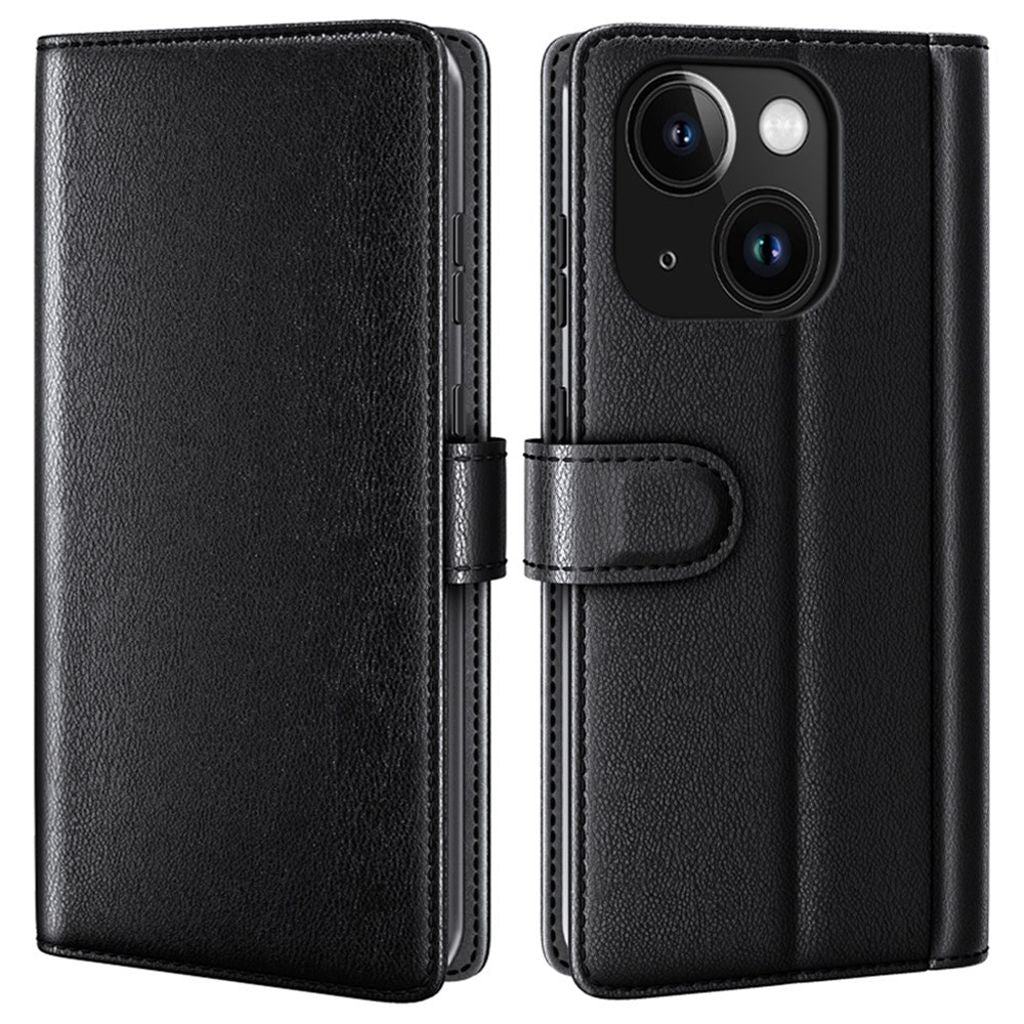 iPhone 15 Wallet Cover Stand – Black