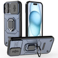 iPhone 16 Plus Case with ring - Blue — Övrigt
