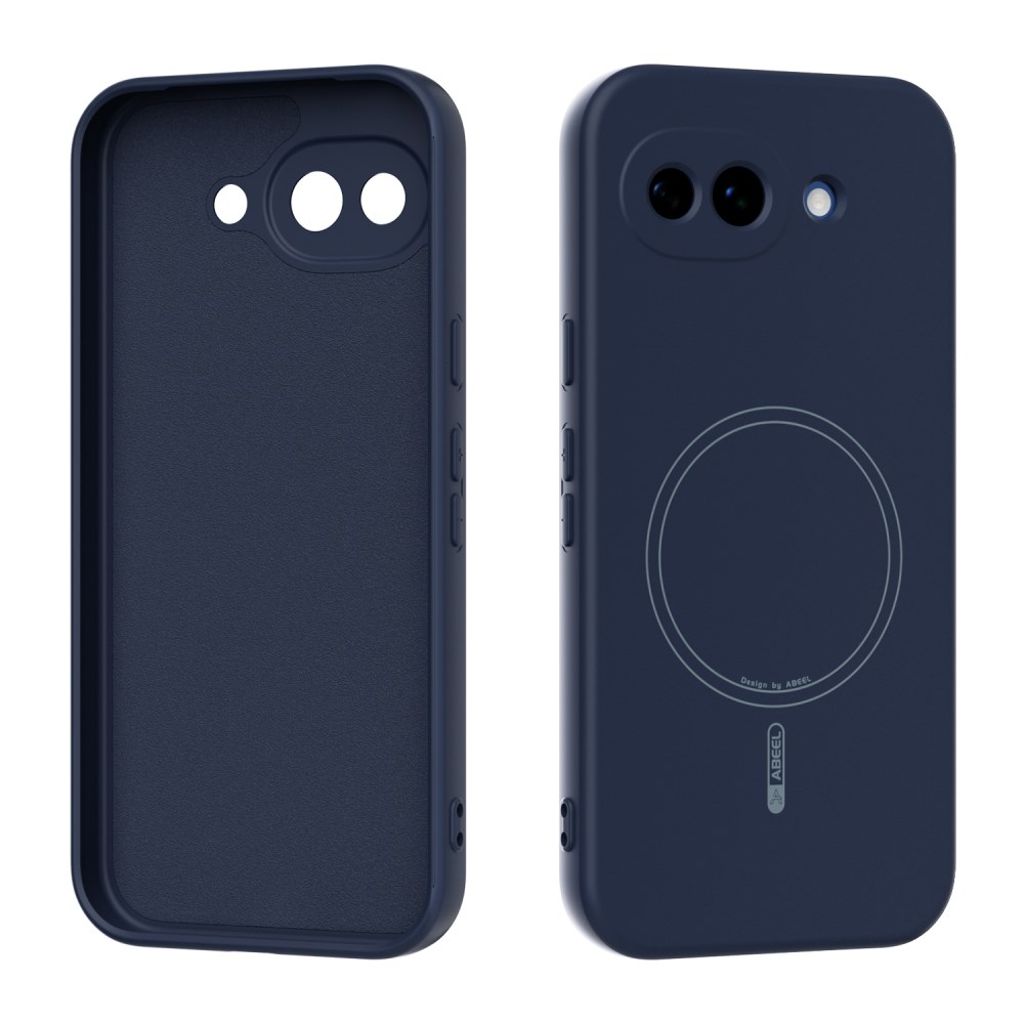 ABEEL Google Pixel 10a MagSafe Compatible Silicone Case - Dark Blue