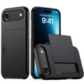 iPhone Air Case with card holder - Black