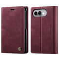 CASEME iPhone Duo Wallet Cover RFID-blocking - Red — CASEME